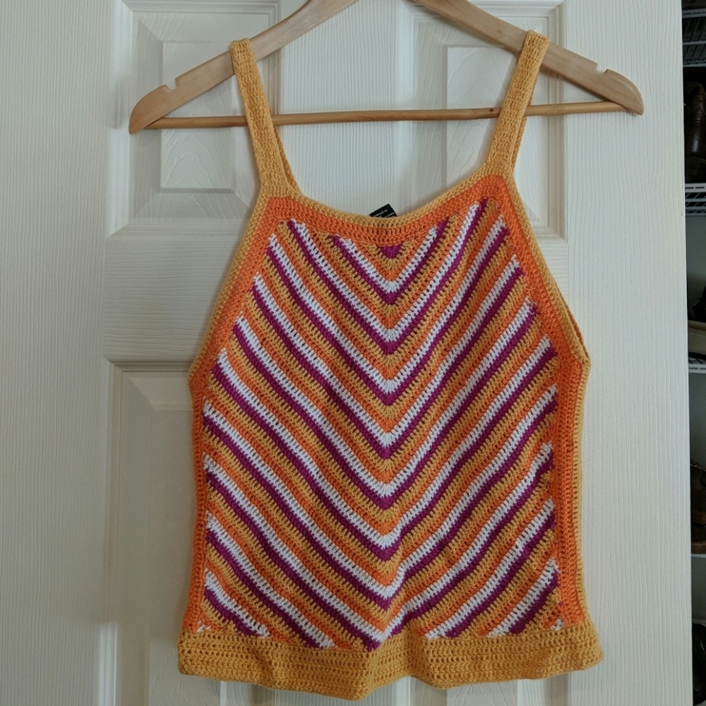 Multicolored Knit Tank